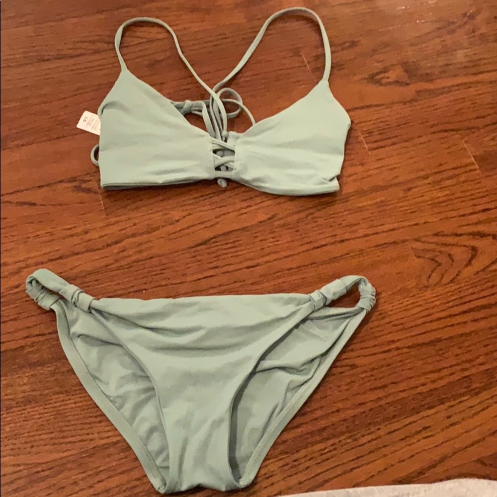 Green Bikini Set
